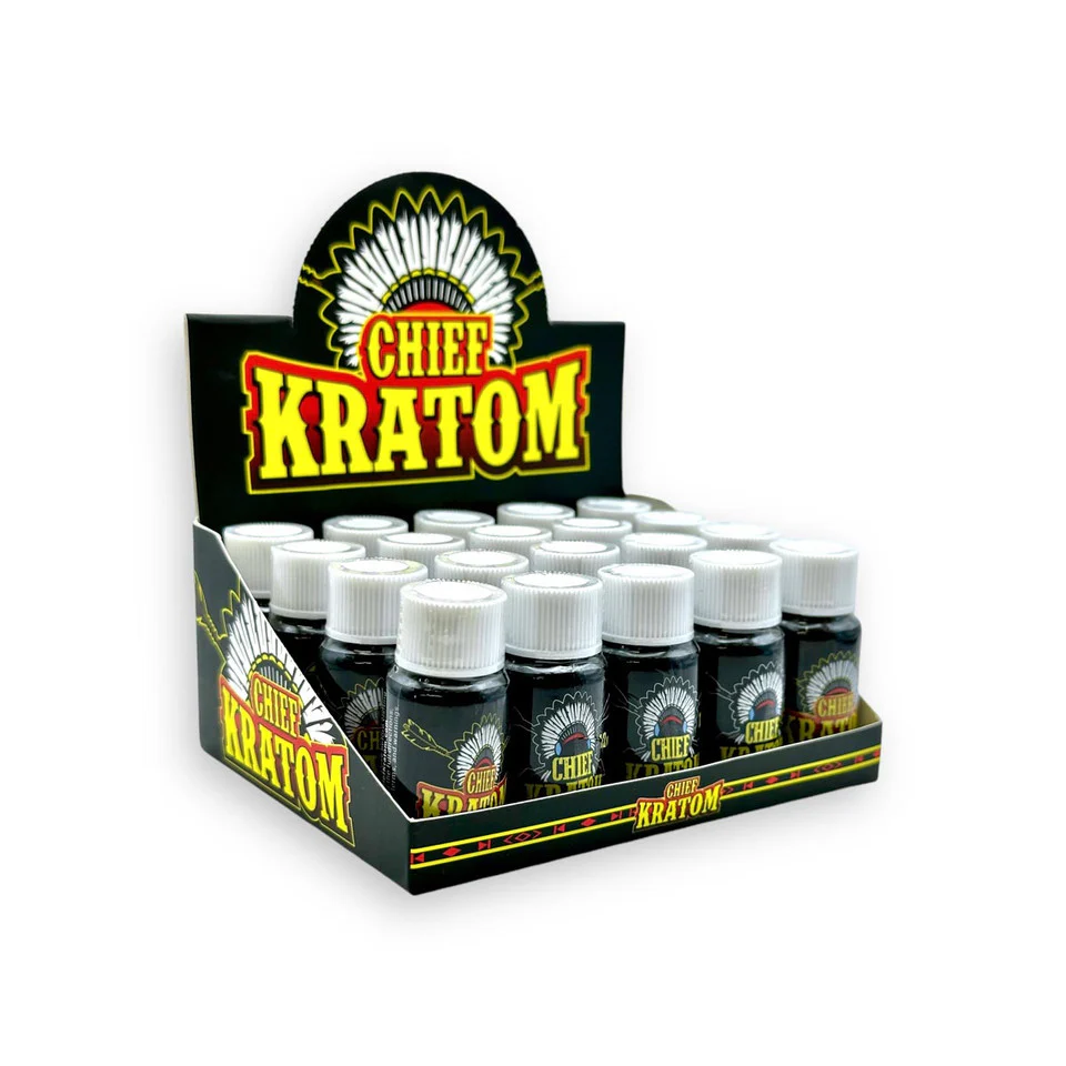 Chief Kratom Liquid Extract 160mg Shot 12ml – Classic - Image 3