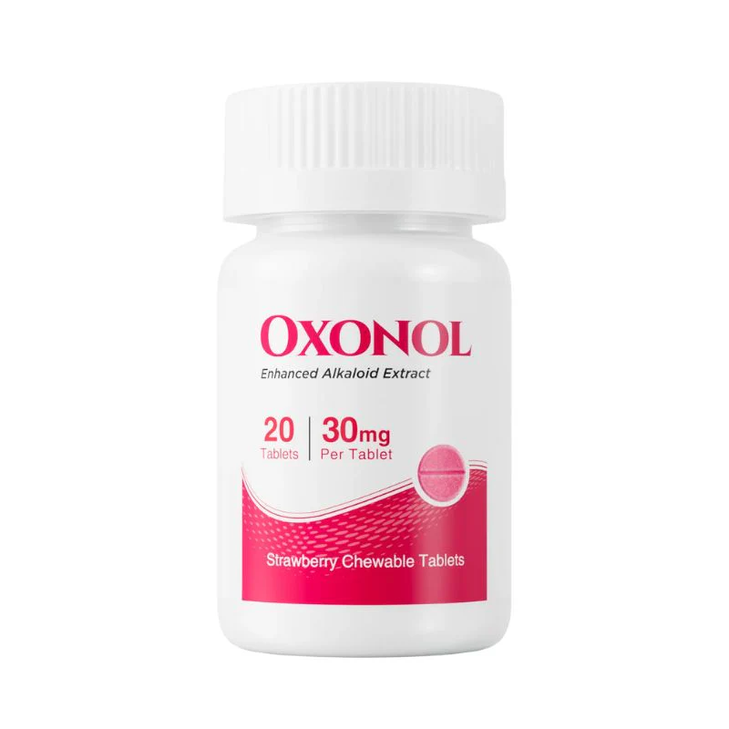 REAL BOTANICALS OXONOL 30MG PER TABLET - STRAWBERRY (Next-Generation 7-OH Alternative) - Image 3